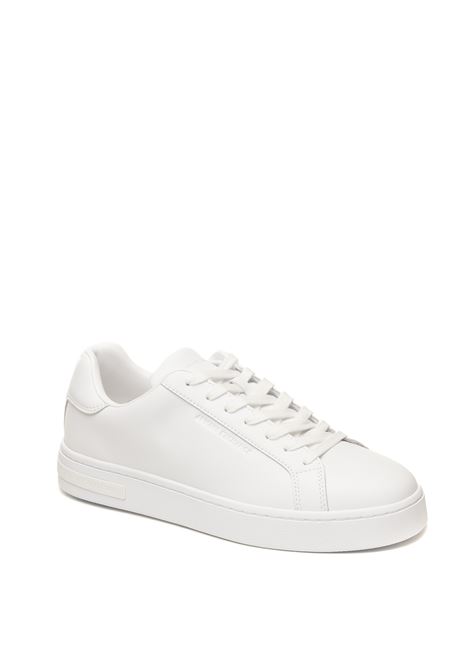 White leather sneaker ARMANI EXCHANGE | XM000141AF11912-U0002
